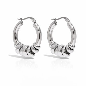 Aros Aiana Plateados